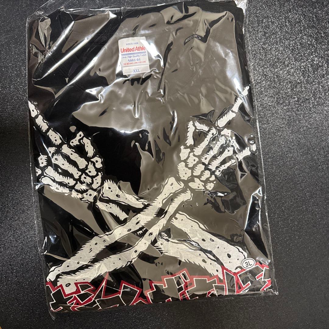 マキシマム ザ ホルモン　メタルポーズtシャツ　XXL