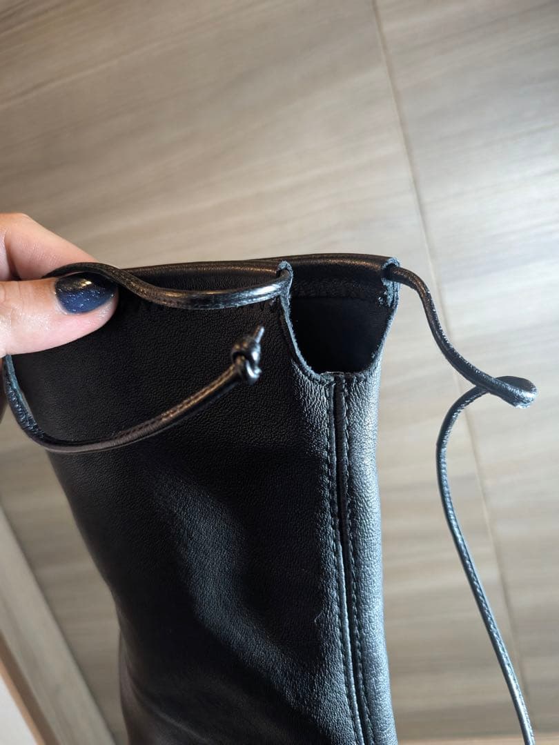 Stuart Weitzman ブラック ロングブーツ　US8（25〜25.5）