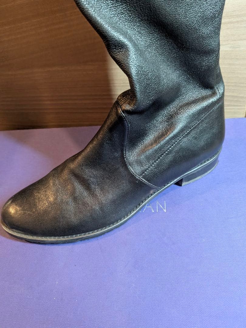 Stuart Weitzman ブラック ロングブーツ　US8（25〜25.5）