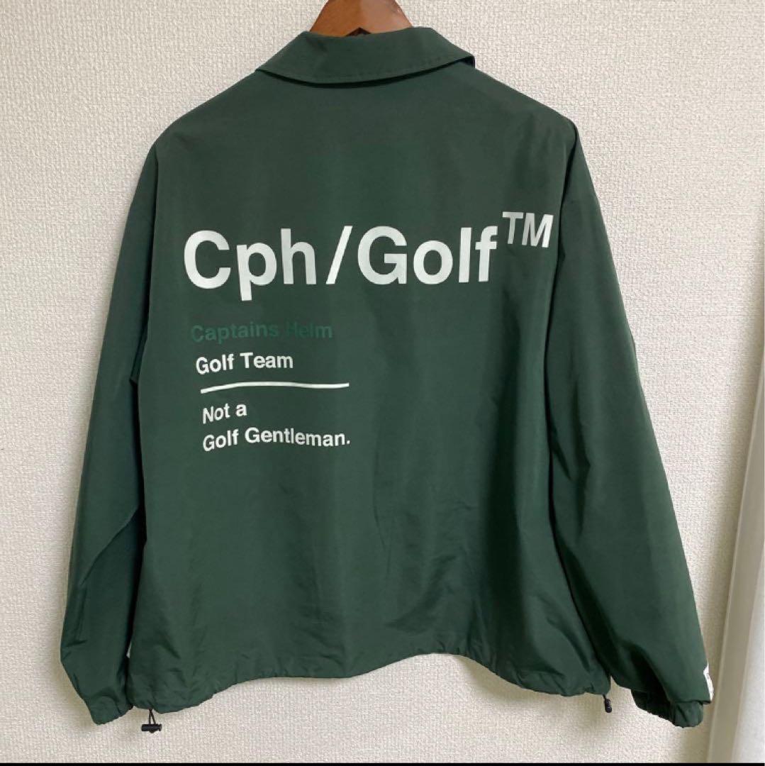 ダークグリーンのCph/Golf™ナイロンジャケット　L