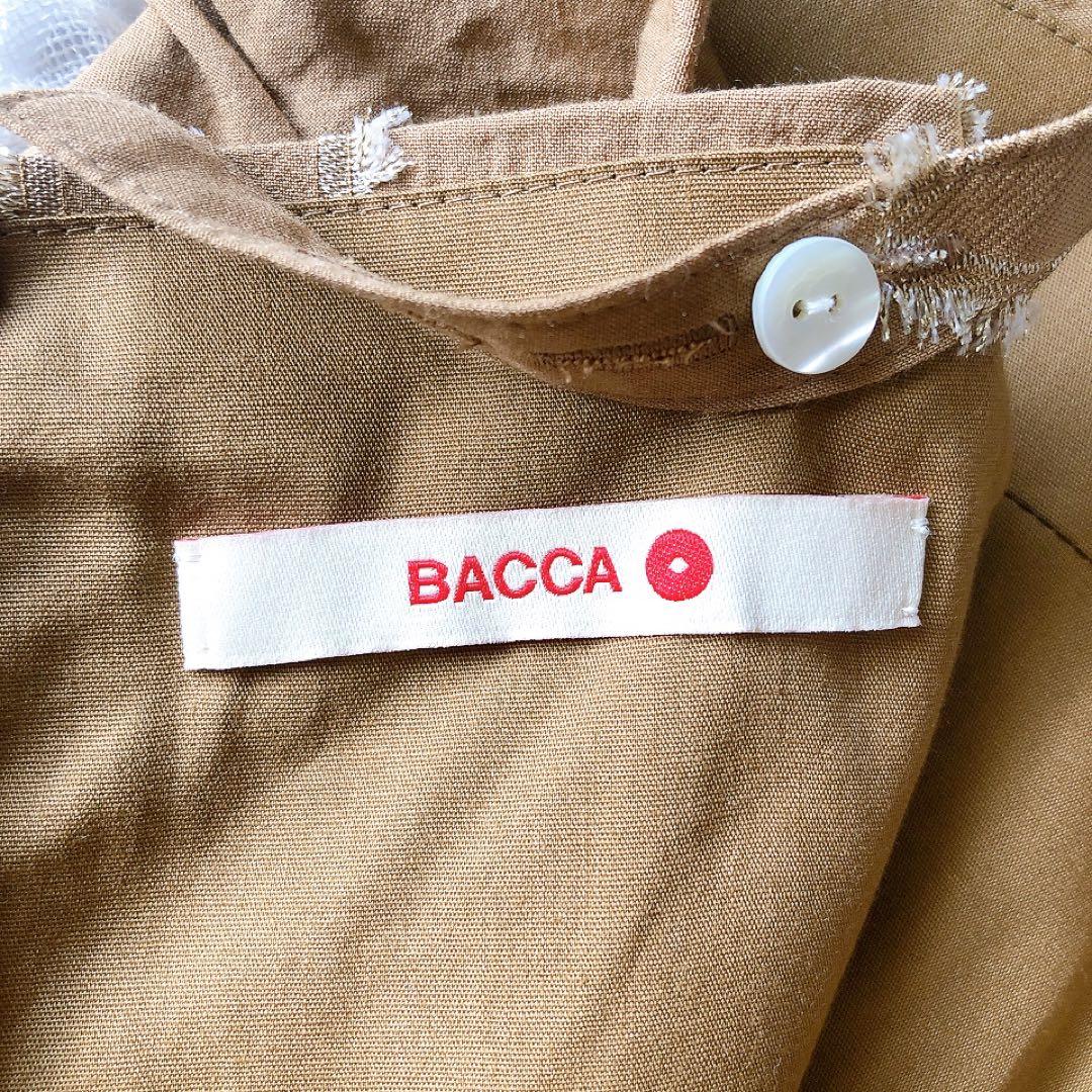 購入者様決定【新品タグ付き】BACCA ジャガードキャミソールブラウス 定価3万