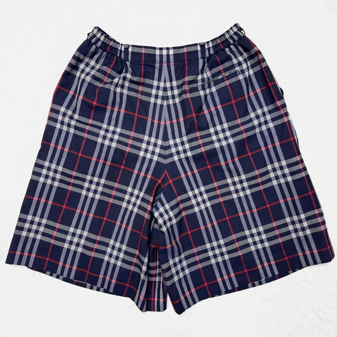 burberrys ノバチェック キュロット ハーフパンツ 撥水 大きいサイズ