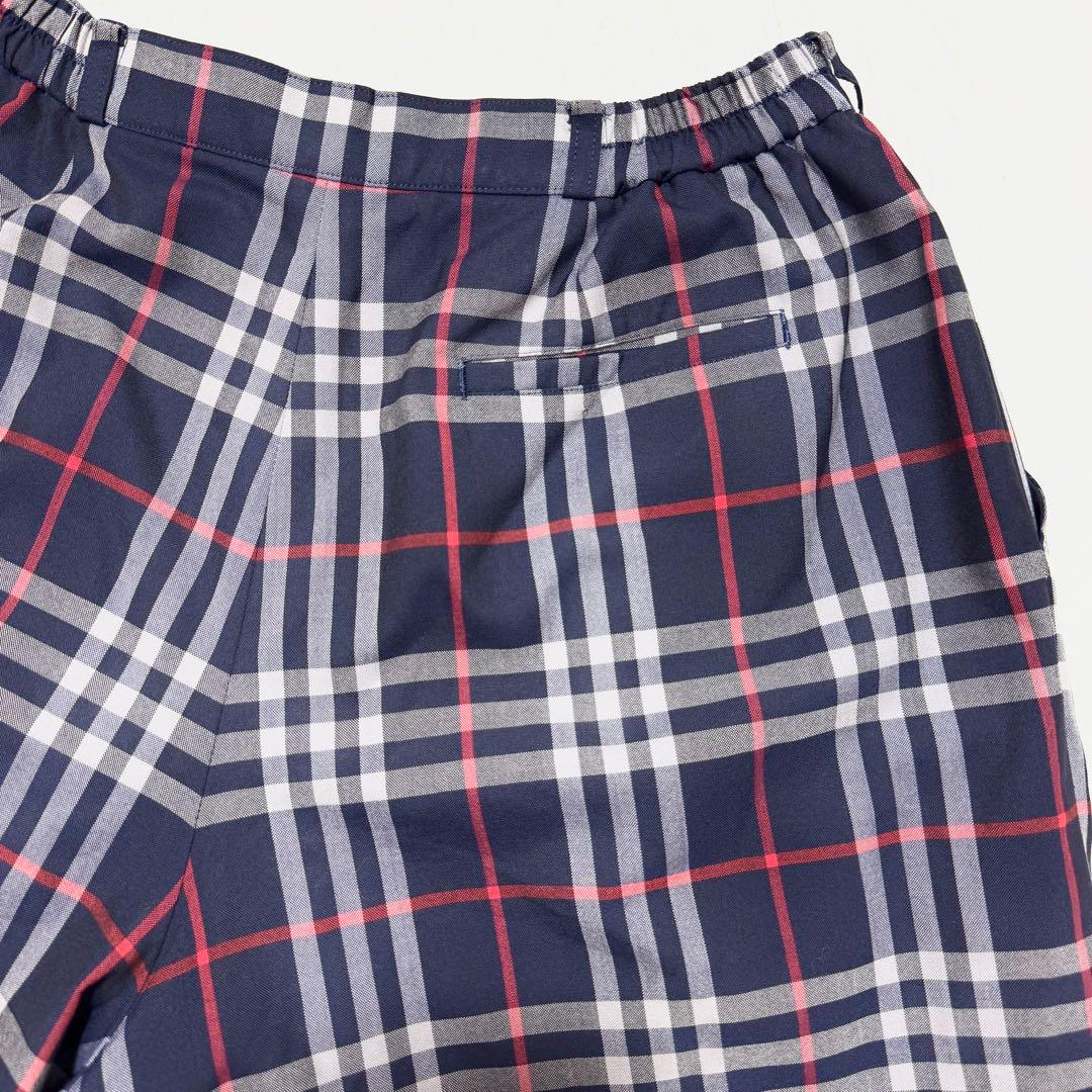 burberrys ノバチェック キュロット ハーフパンツ 撥水 大きいサイズ
