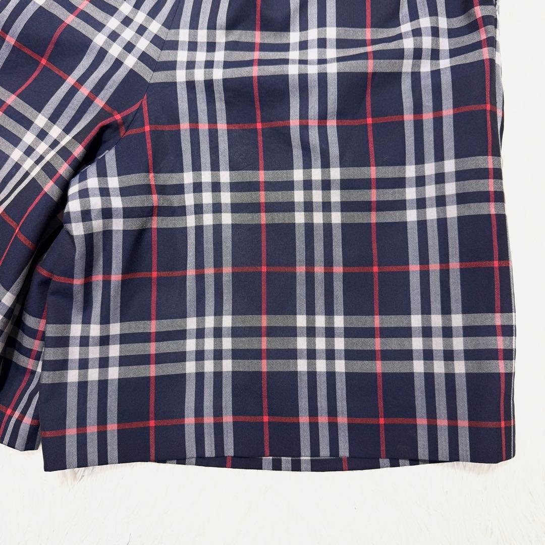 burberrys ノバチェック キュロット ハーフパンツ 撥水 大きいサイズ