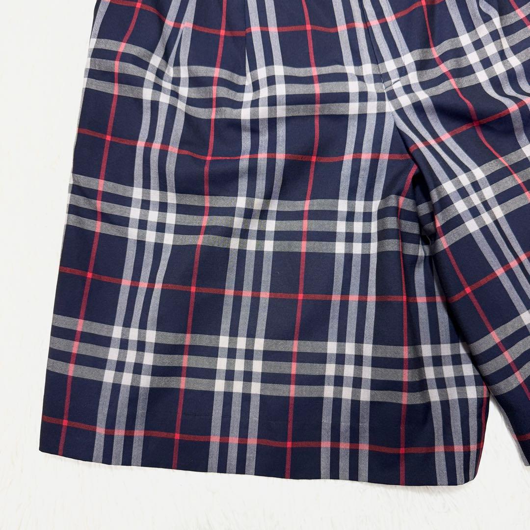burberrys ノバチェック キュロット ハーフパンツ 撥水 大きいサイズ