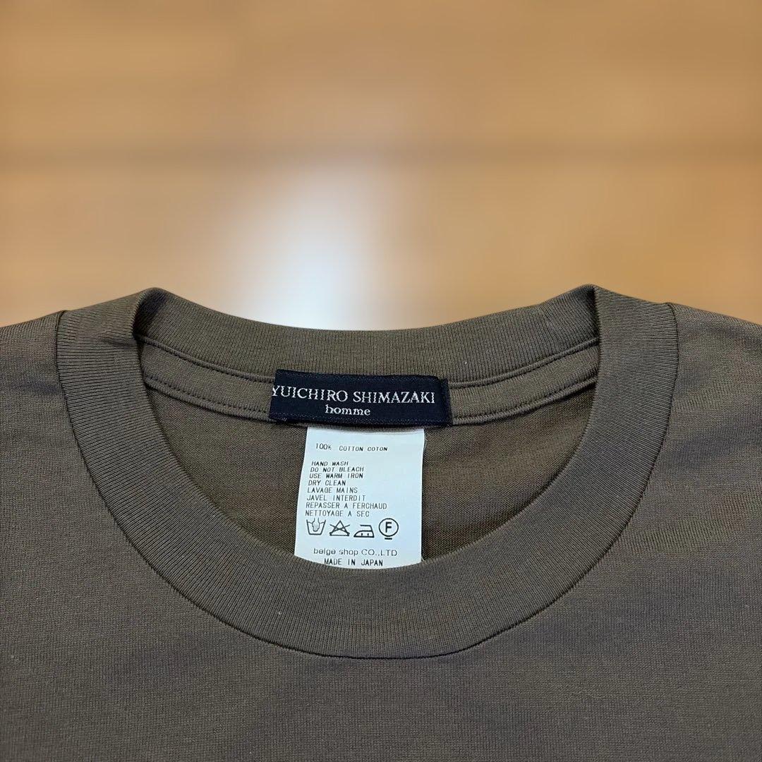 RYUICHIRO SHIMAZAKI homme メッセージ Tシャツ