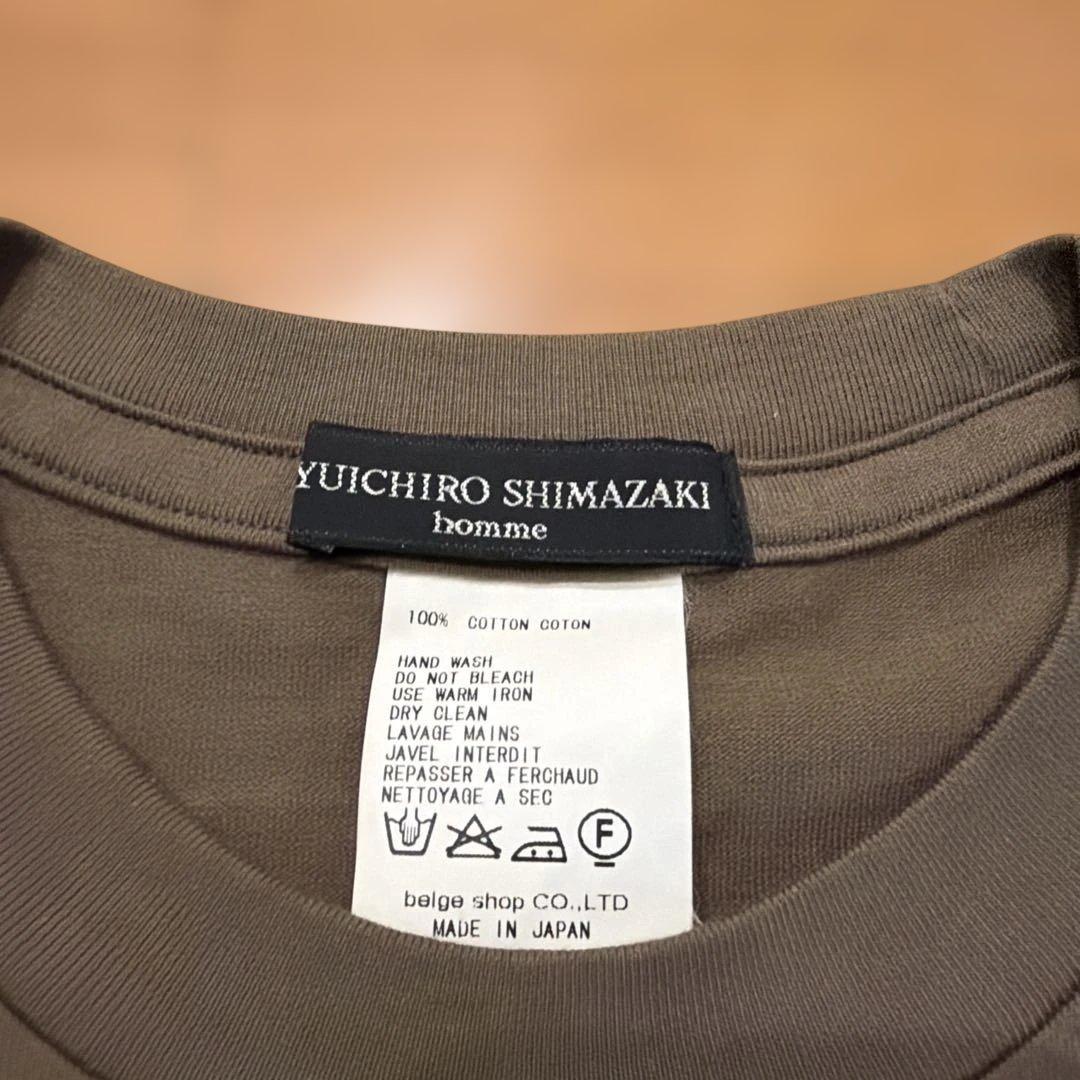 RYUICHIRO SHIMAZAKI homme メッセージ Tシャツ