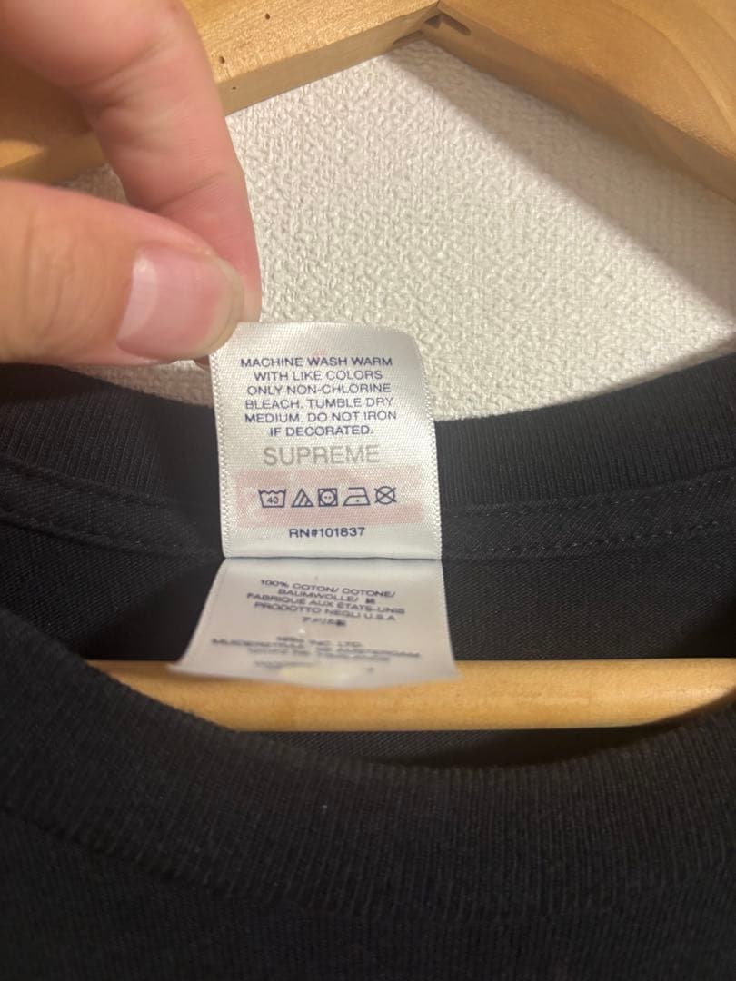 トップス Supreme Box Logo Tee Camo Black