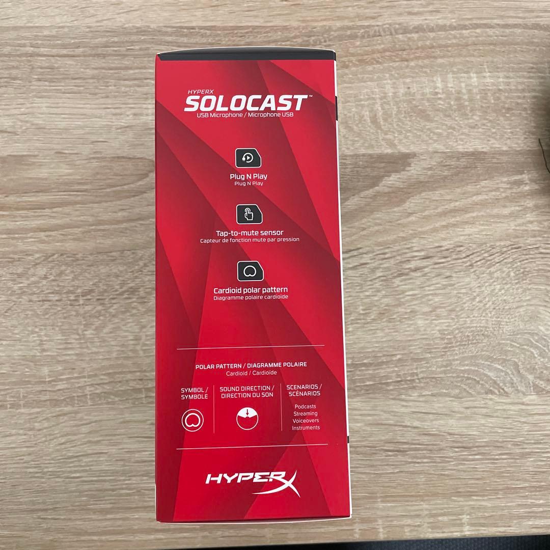 新品　HYPERX SOLOCAST USBマイク