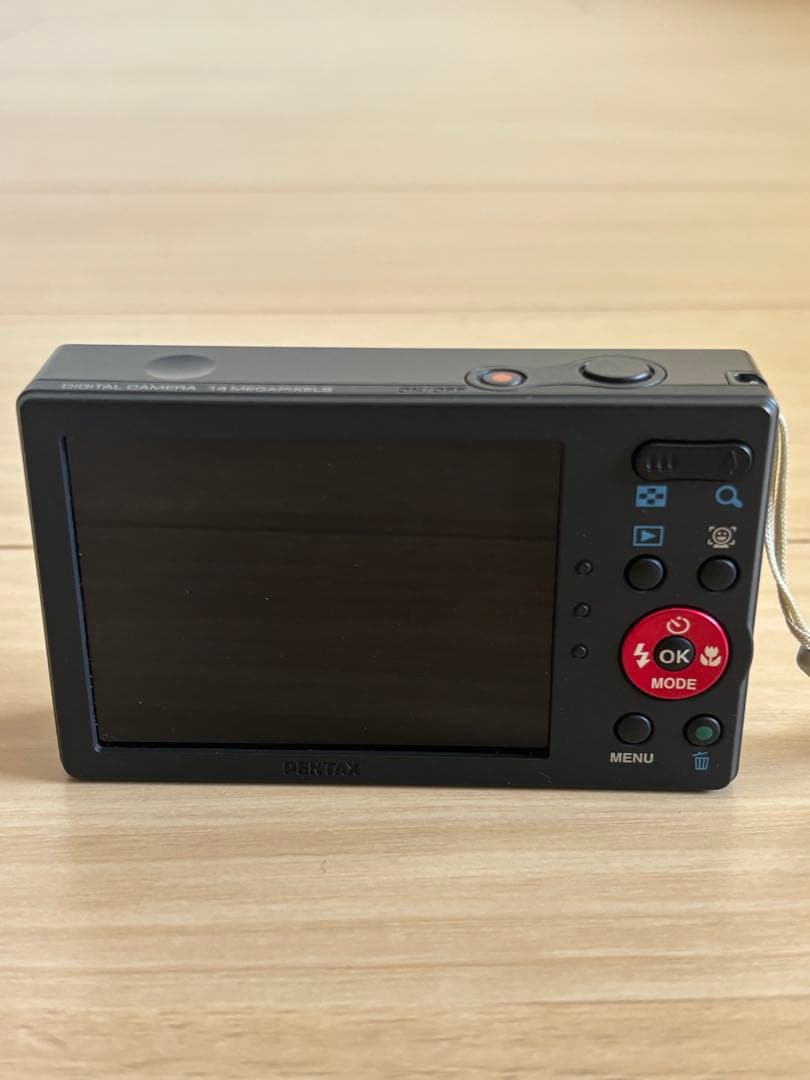【美品】PENTAX コンパクトデジタルカメラ 花柄 希少