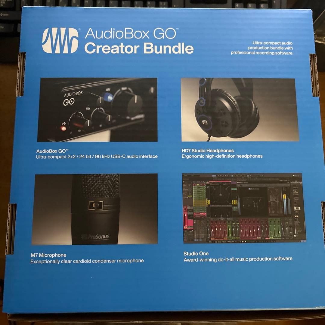 その他 PreSonus AudioBox GO Creator Bundle