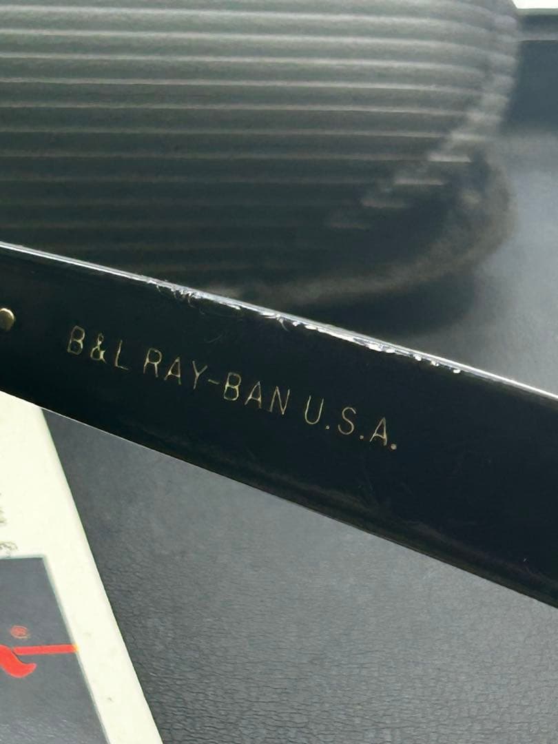 Ray-Ban レイバン サングラス 度なし B&L5418 砂打ち フルリム