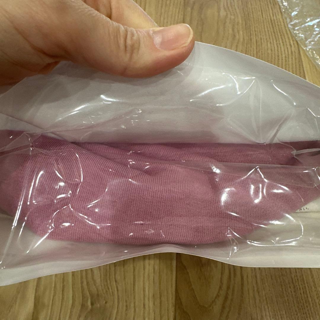 お値下げ！新品TENTIAL BAKUNE ロングスリーブ　クルーネックMピンク