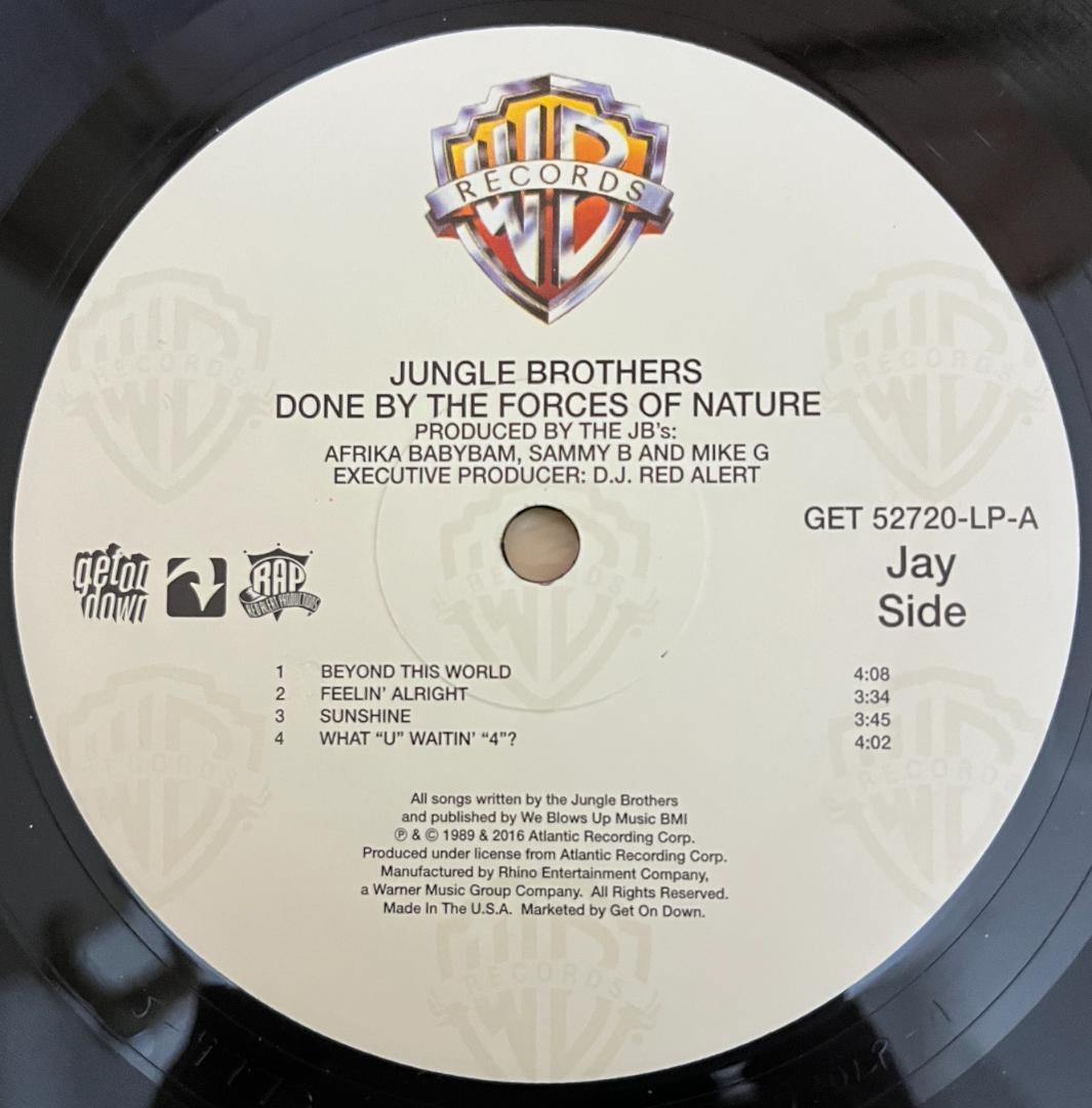 洋楽 2LP Jungle Brothers Done By The Forces