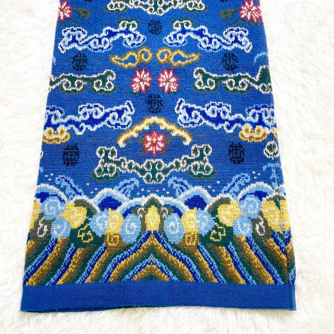 KENZO ヴィンテージ 総柄ニットスカート エルカ期