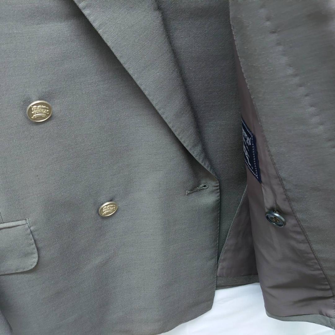 Burberry ダブルスーツ 金ボタン セットアップ スーツ