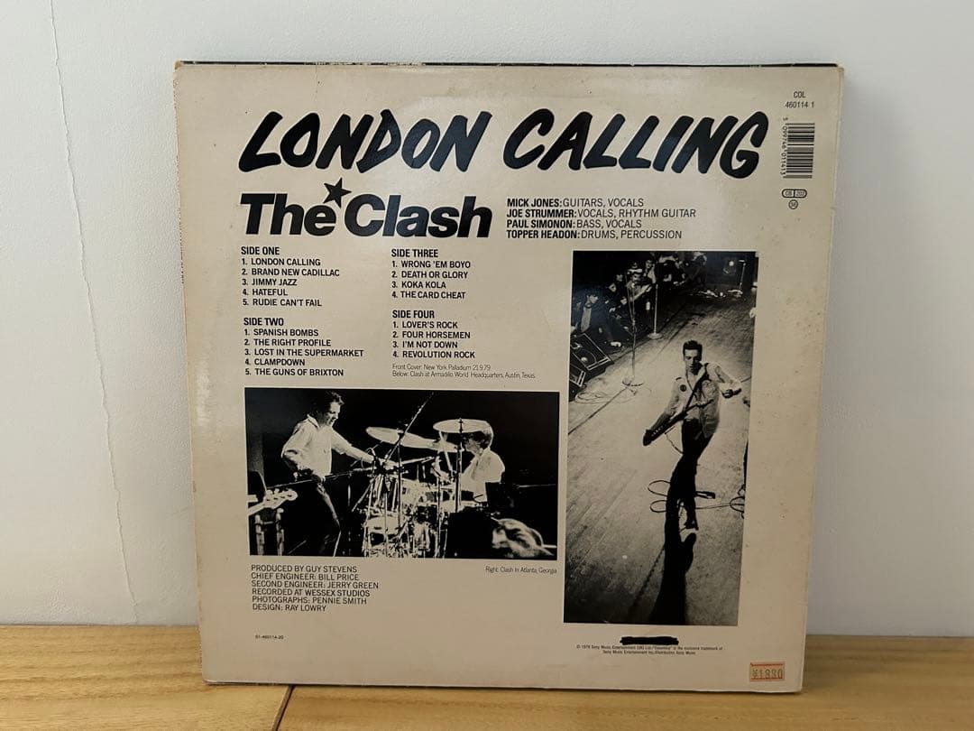 THE CLASH ザ・クラッシュ/ロンドン・コーリング　など3枚セット