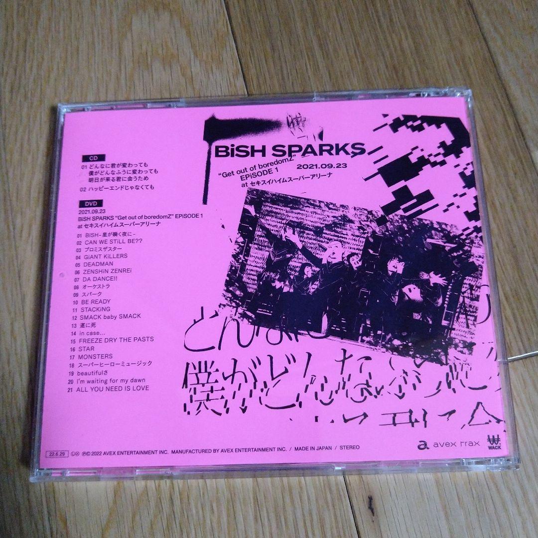 BISH SPARKS CD+DVD セット 2021年リリース