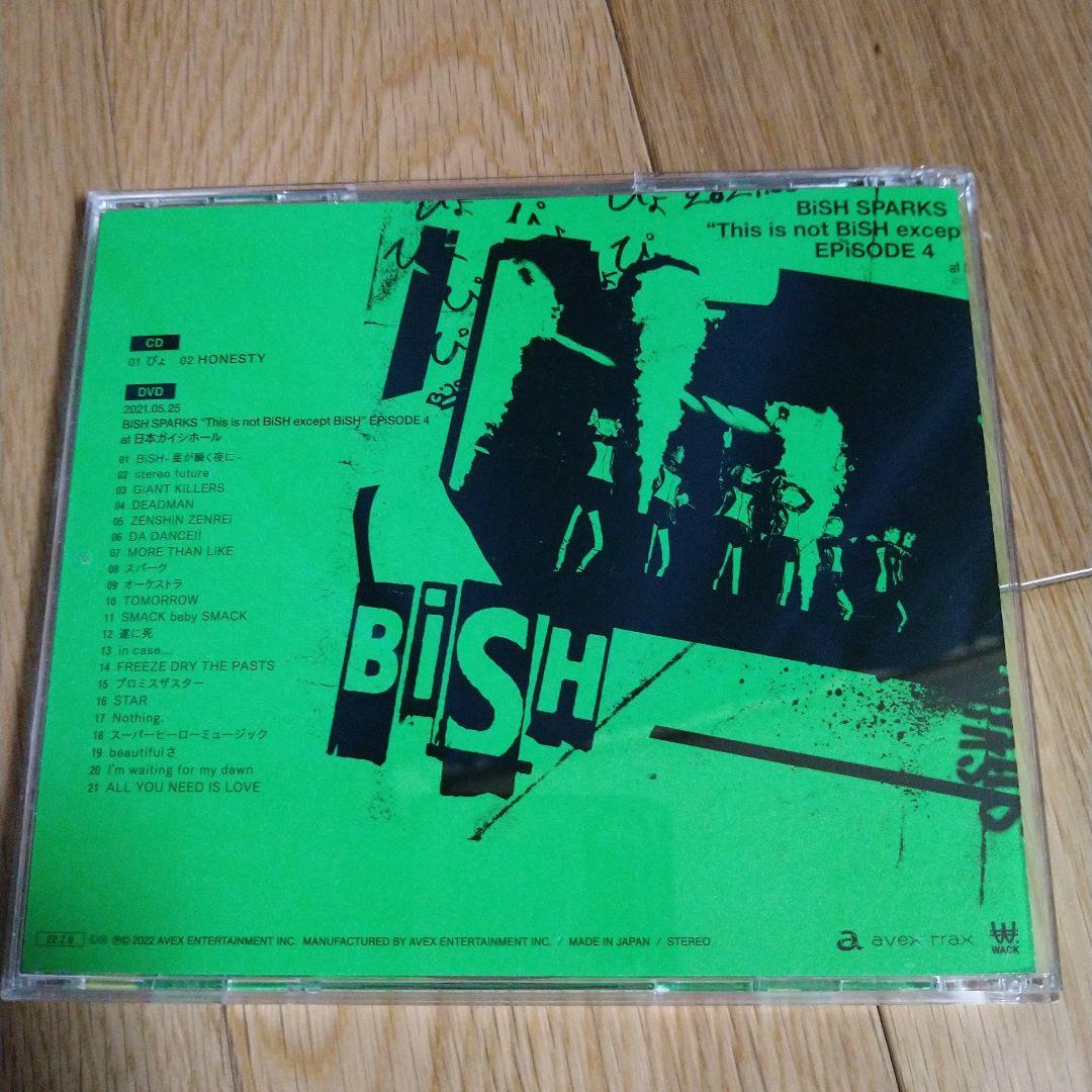 BISH SPARKS CD+DVD セット 2021年リリース