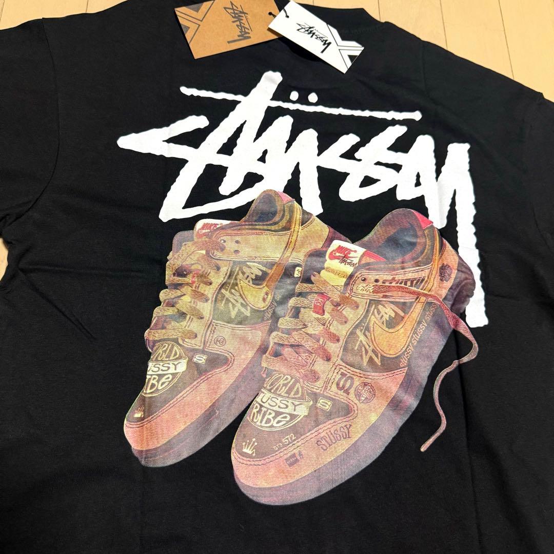 R*o様 STUSSY ステューシー ブラック ストリート オーバーTシャツ