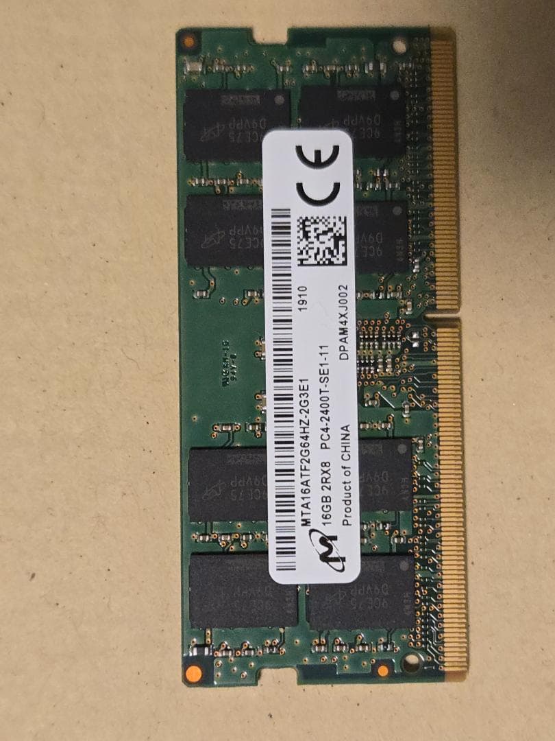 Crucial DDR4-2400 16㎇ Dell 富士通 HP レノボ など