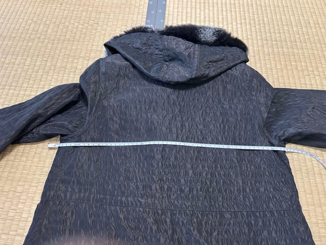 リバーシブルコート　毛皮