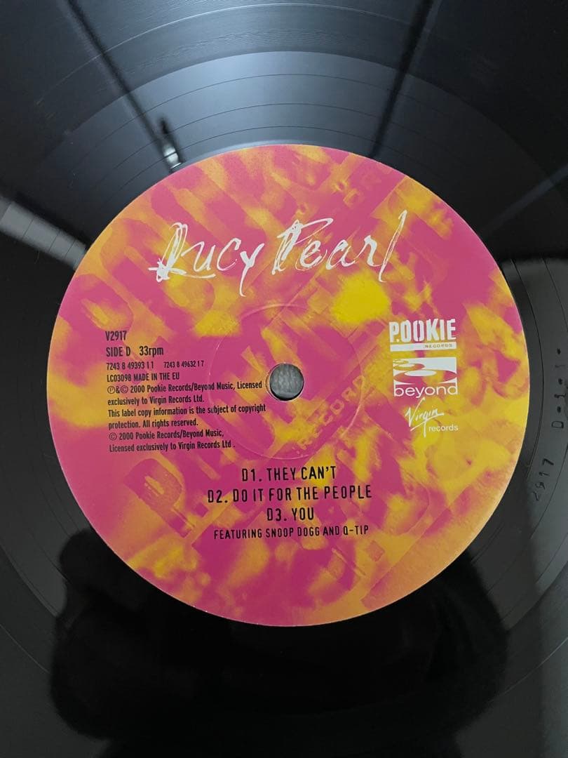 【美品】Lucy Pearl／Lucy Pearl レコードUKオリジナル盤
