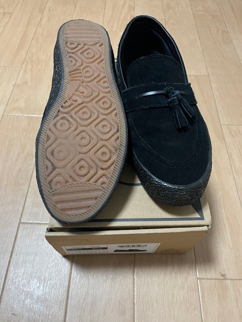 ラストリゾートab VM005 - Suede ブラック モカシン 43