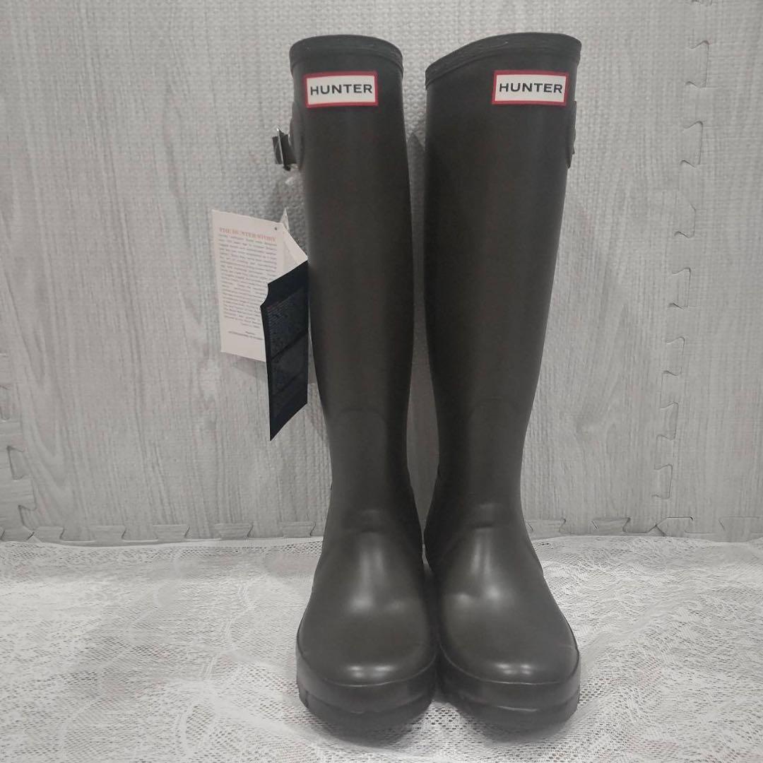✨新品✨HUNTER ロングブーツ レインブーツ オリジナルトール 22.5