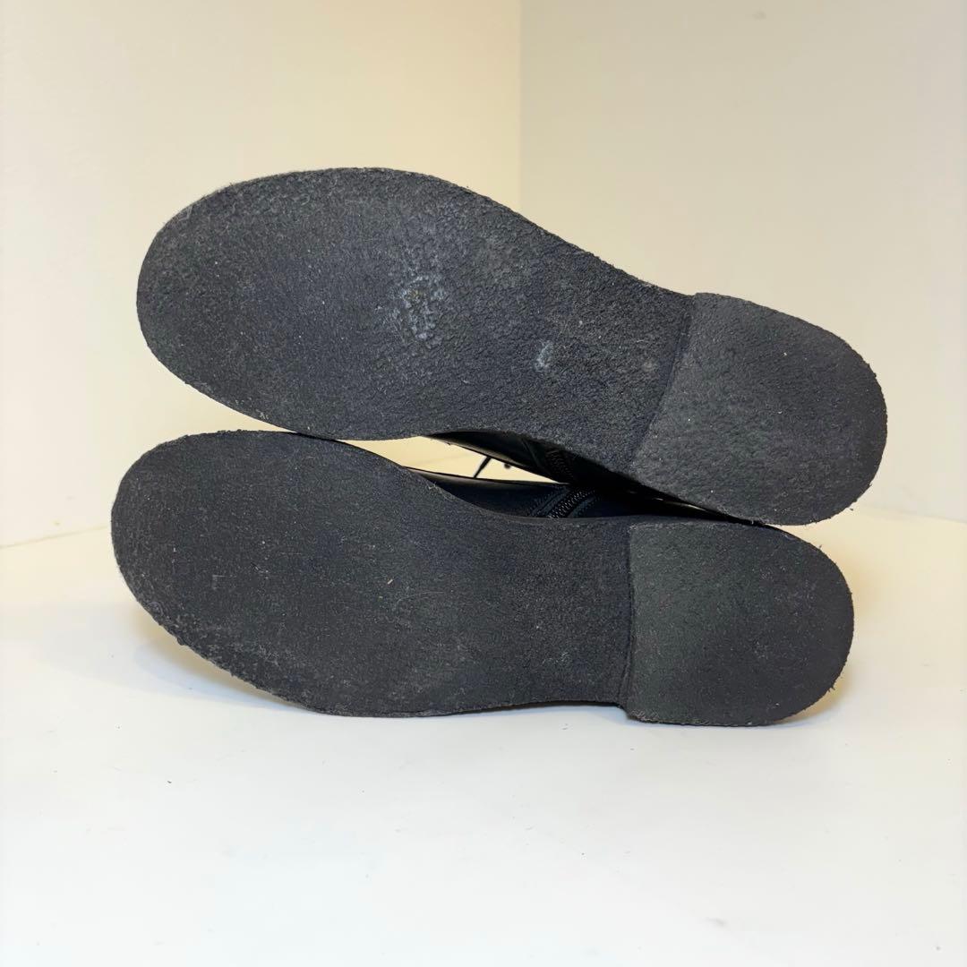 (美品)MARGARET HOWELL idea レースアップブーツ 黒