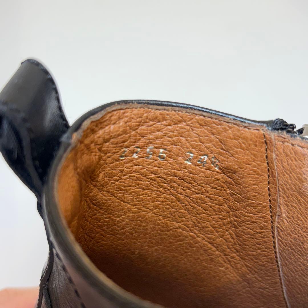 (美品)MARGARET HOWELL idea レースアップブーツ 黒