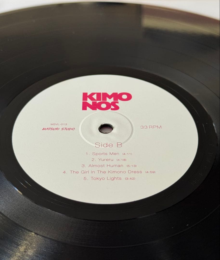 KIMONOS 向井秀徳 今井LEO LP アナログレコード