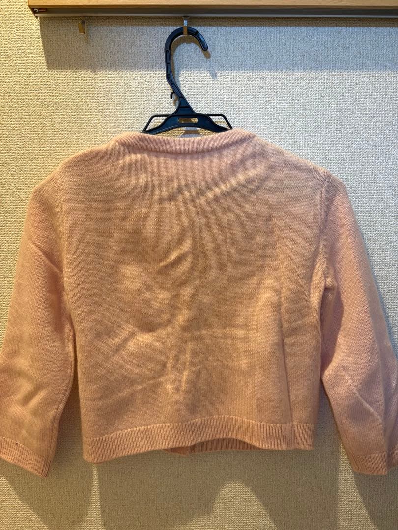 FOXEY ビジューカシミヤカーディガン サイズ38
