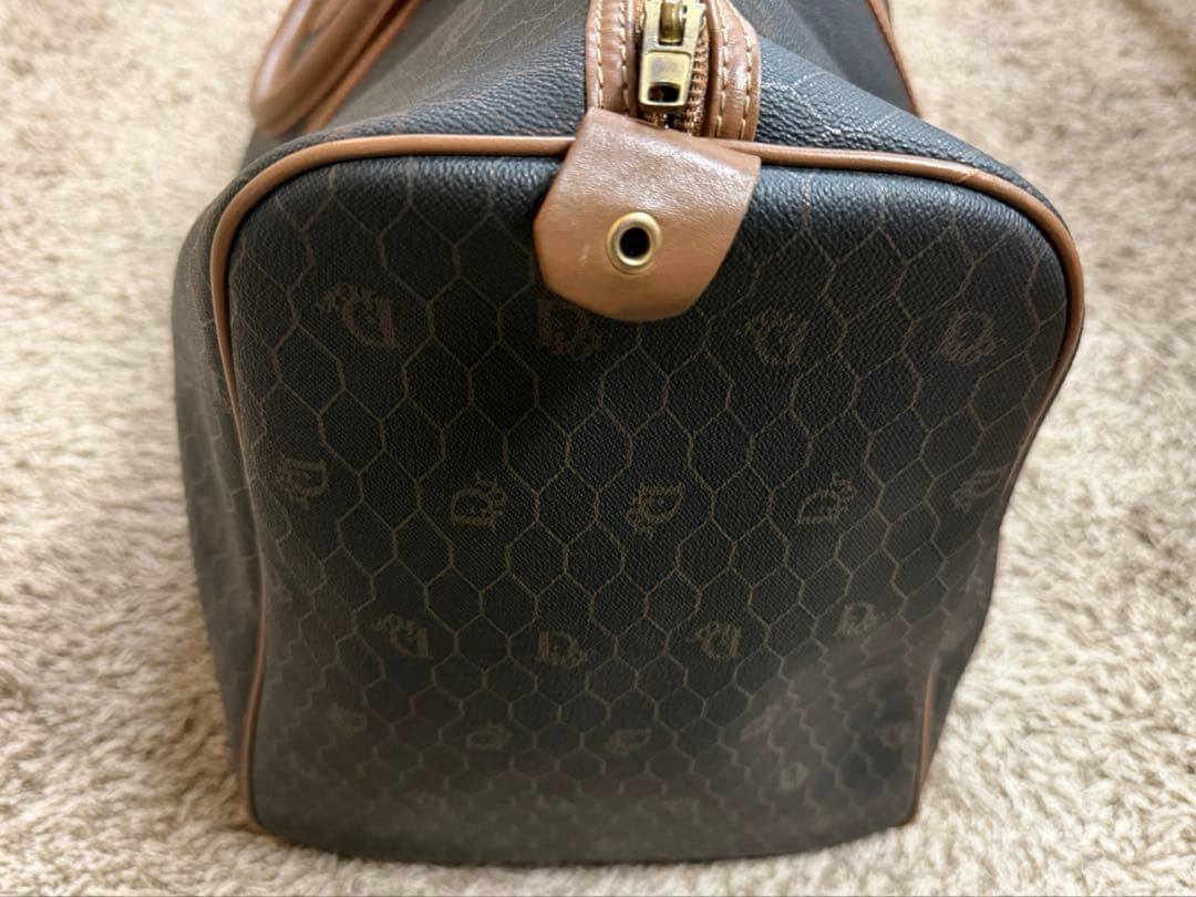 クリスチャンディオール ChristianDior ハニカム柄 ボストンバッグ