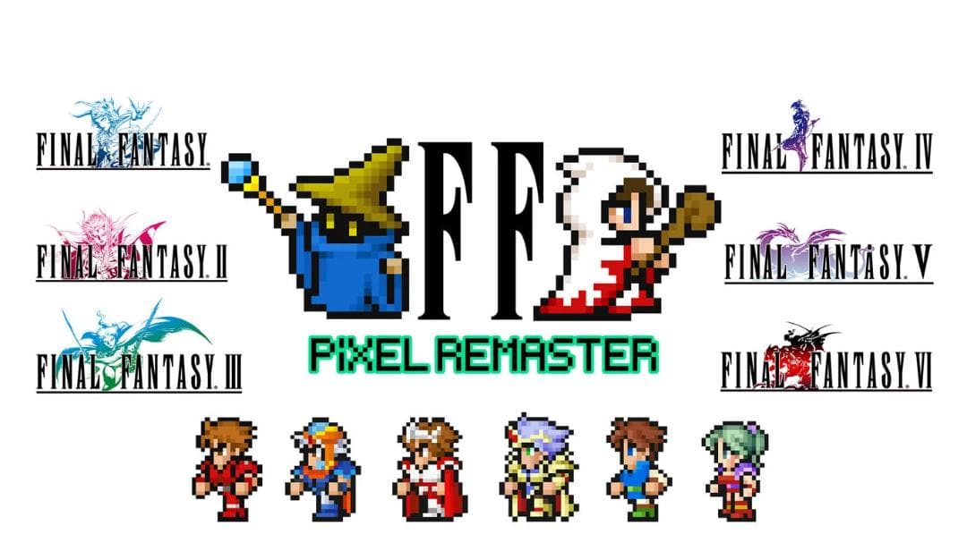 【新品／シール付】ファイナルファンタジー I-VI ピクセルリマスター AE