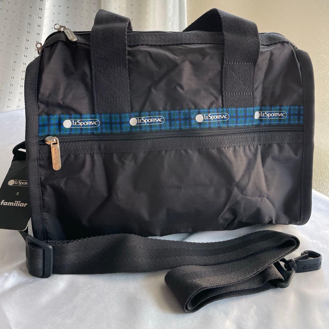 ⭕️訳あり⭕️新品未使用❤︎LeSportsac×Familiar ミニボストンバッグ