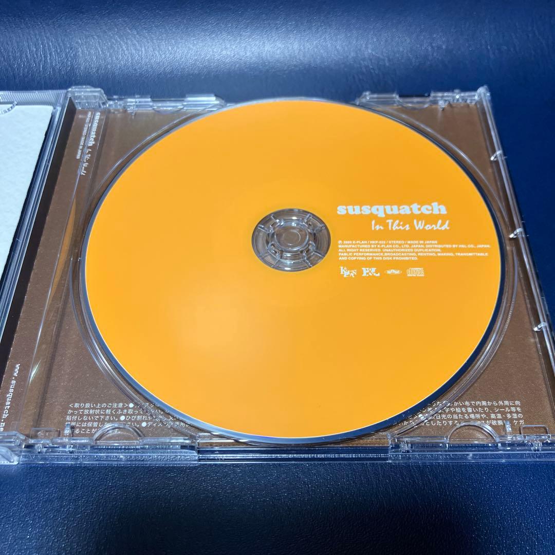 ■[廃盤]susquatch アルバムCD「In This World」■バンド