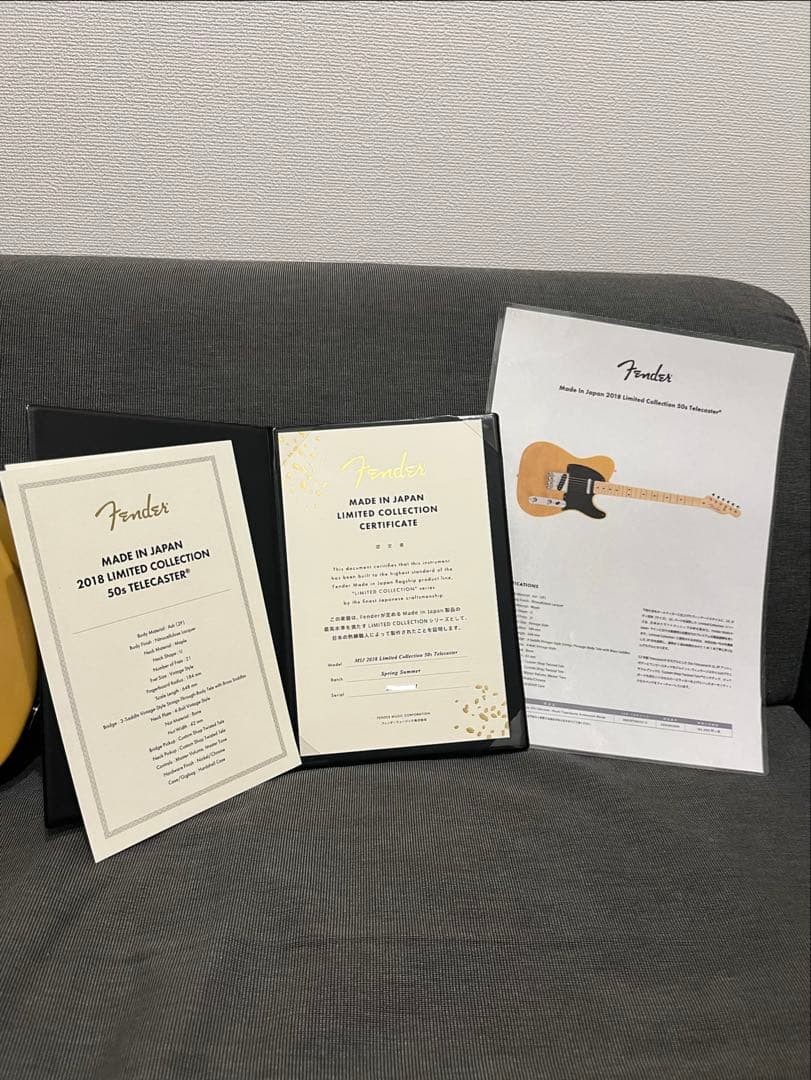 ギター Fender JAPAN MIJ Limited Collection 2018