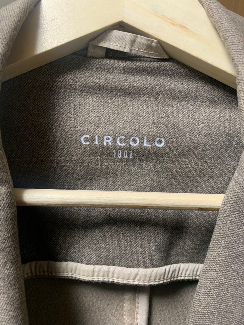 CIRCOLO 1901 モスグリーンテーラードジャケットサイズ48