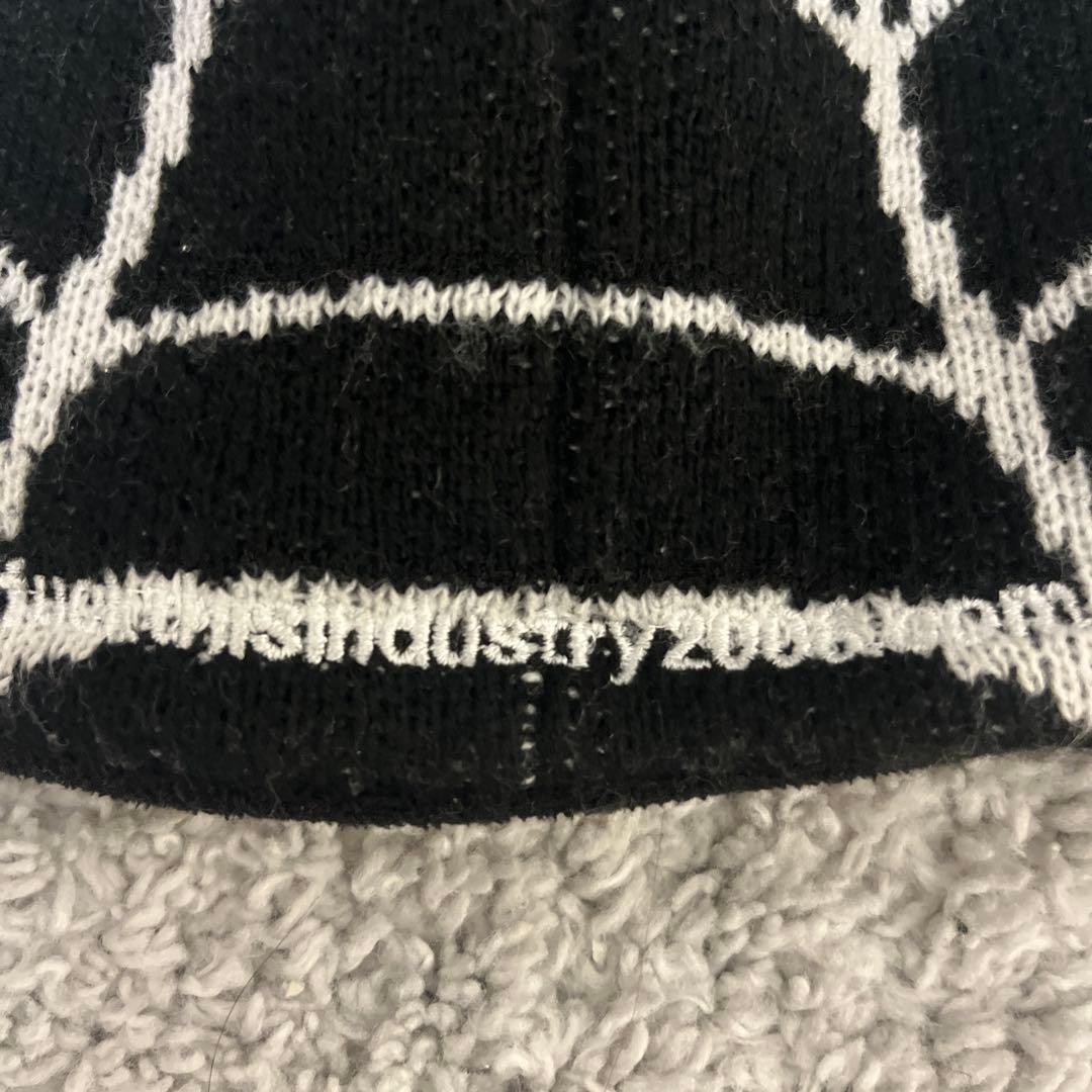 fuckthisindustry ビーニー　スパイダーマン　黒　FTI
