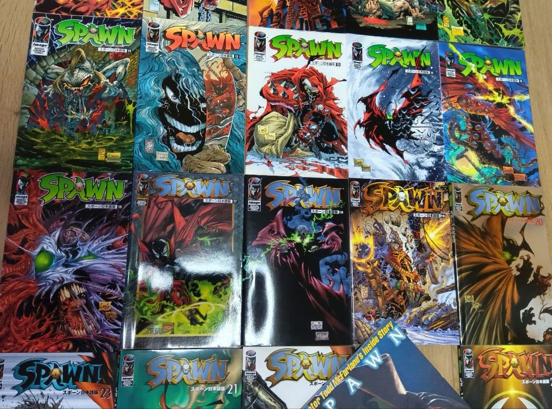 SPAWN　日本語版　セット