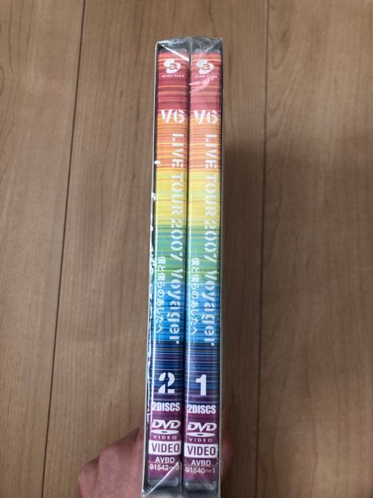 ≪未開封≫DVD V6 LIVE TOUR 2007 Voyager 初回限定版