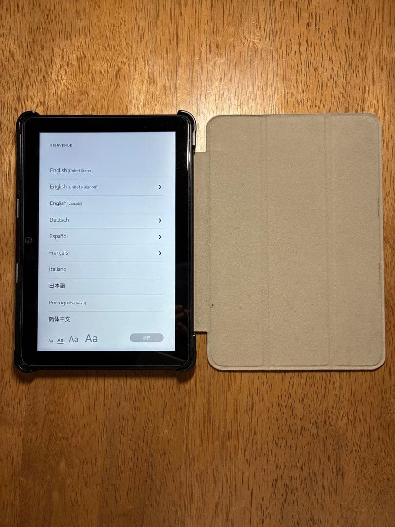 Amazon Fire HD8 タブレット ブラック ケース付き 2020