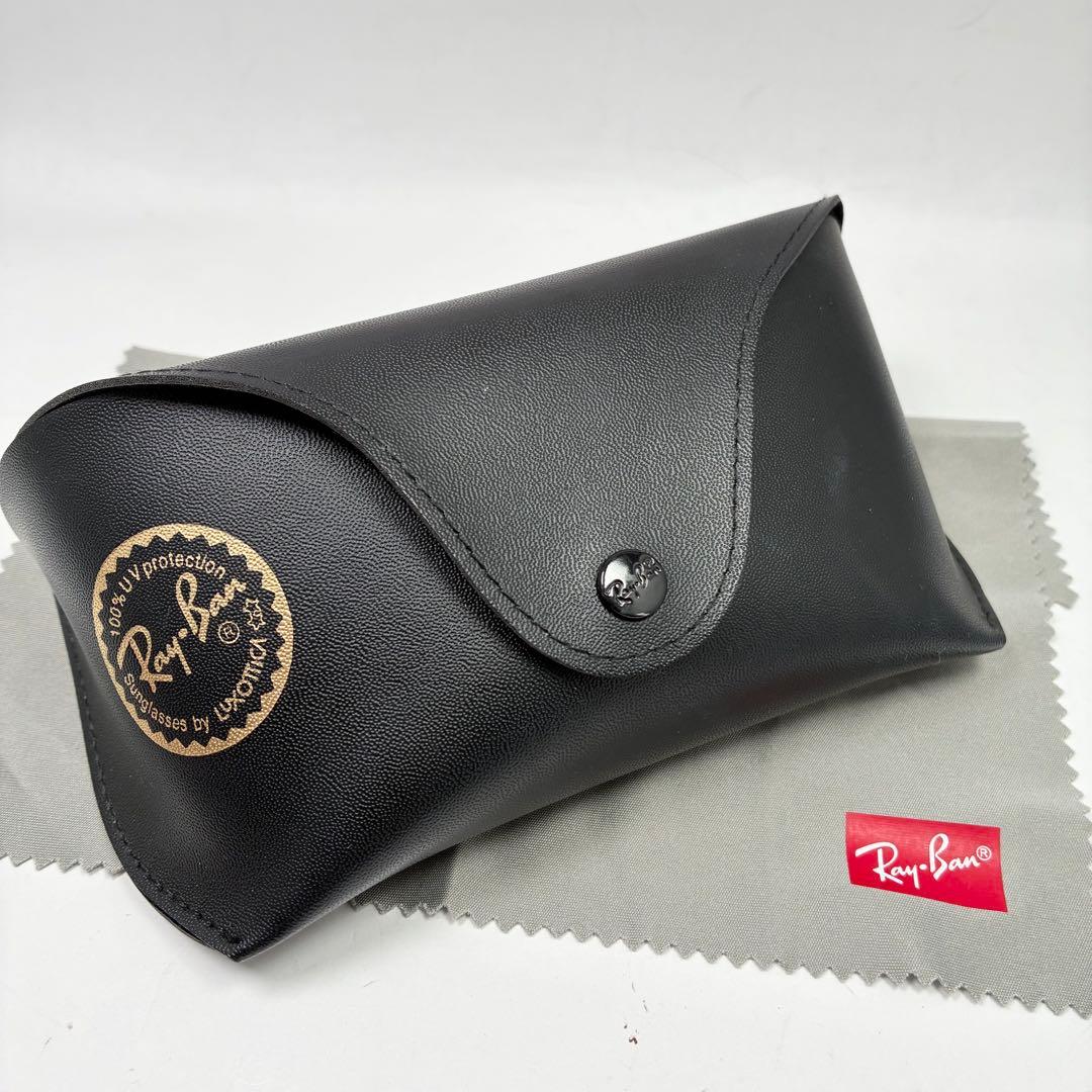 【美品】レイバン　サングラス　RB4347 ワイドレンズ　レッド　希少　入手困難