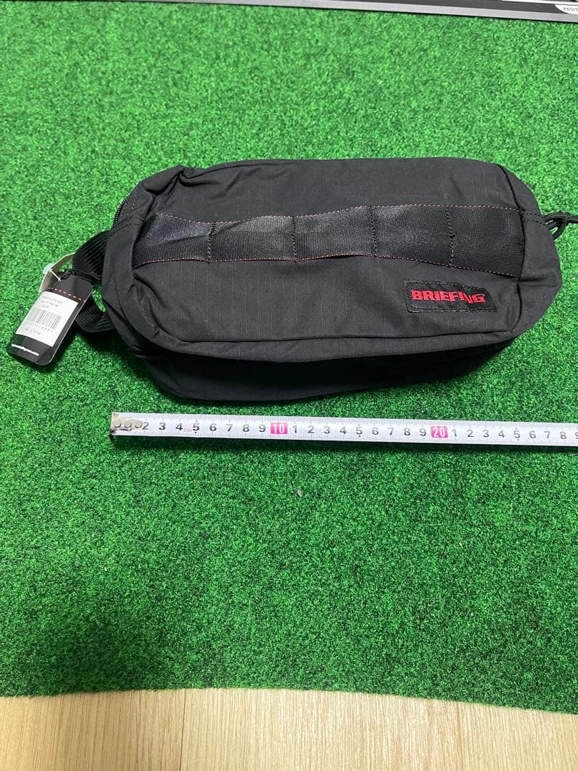 BRIEFING DOUBLE ZIP POUCH III ブラック