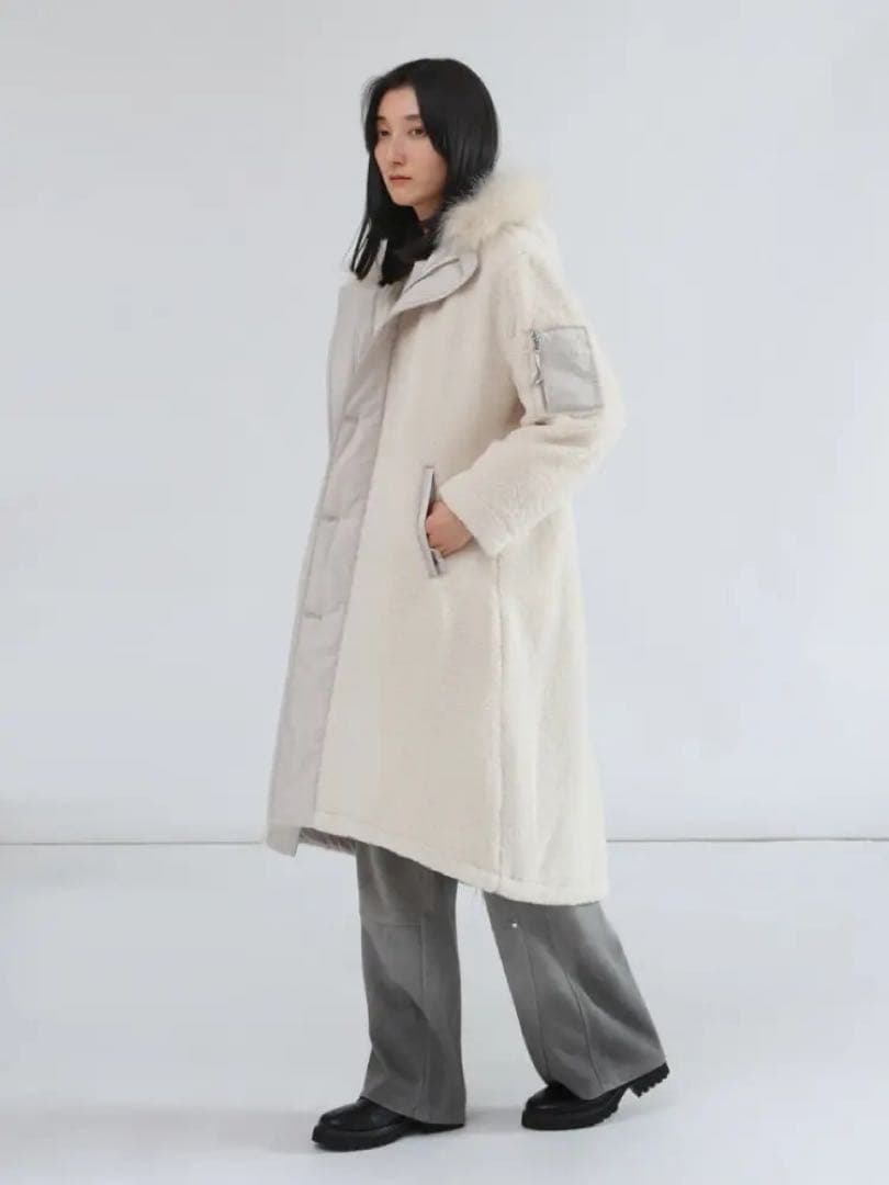 LASUD ファボアコート　アイボリー　未使用品　サイズ9号　定価34000円