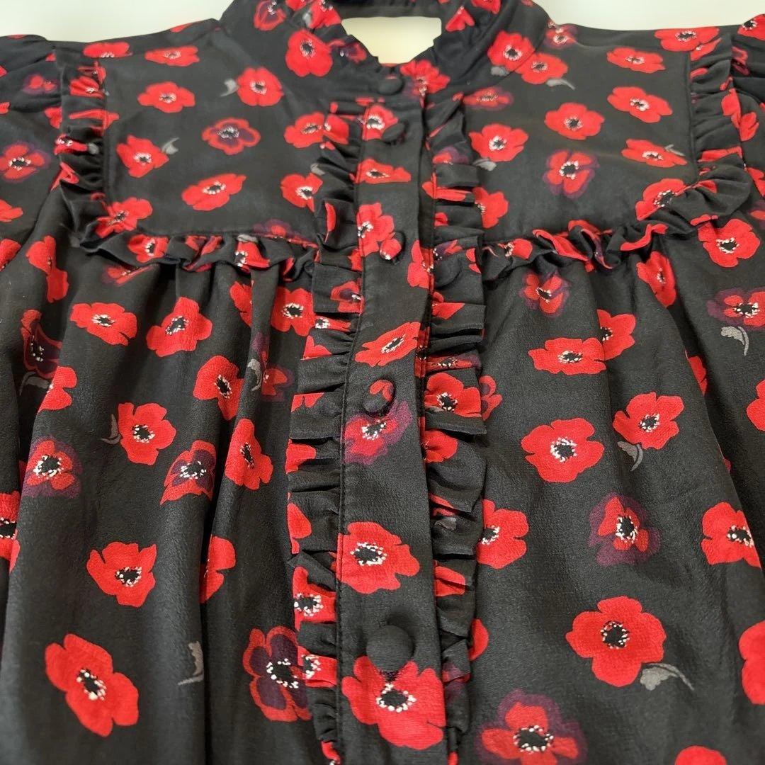 美品 kate spade ケイトスペード 花柄ワンピース S 仲里依紗さん着用