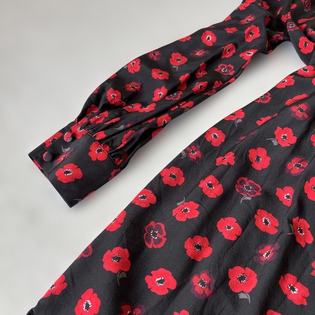 美品 kate spade ケイトスペード 花柄ワンピース S 仲里依紗さん着用