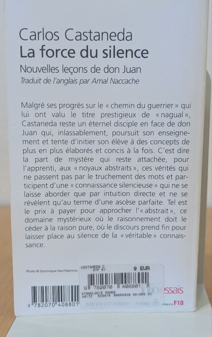 Carlos Castaneda フランス語著作 8冊セット