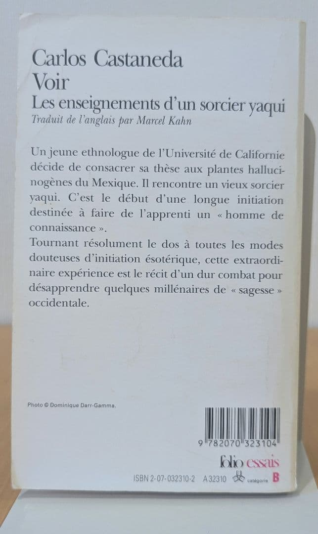 Carlos Castaneda フランス語著作 8冊セット